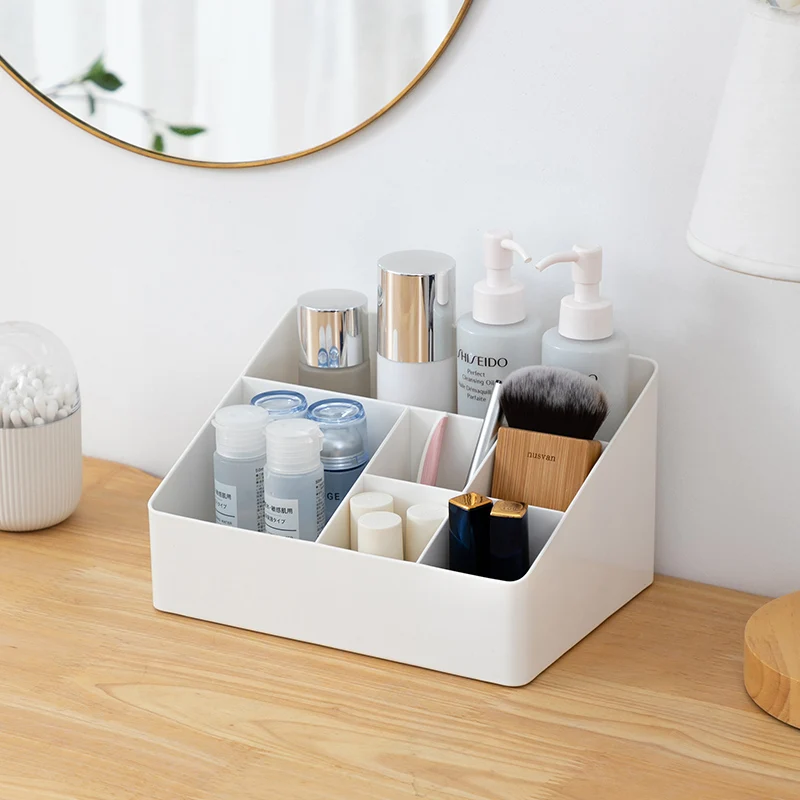 Wholesale Multi-Function Plastic Desktop Storage Box For Sundries Office Desk Stationery Organizer