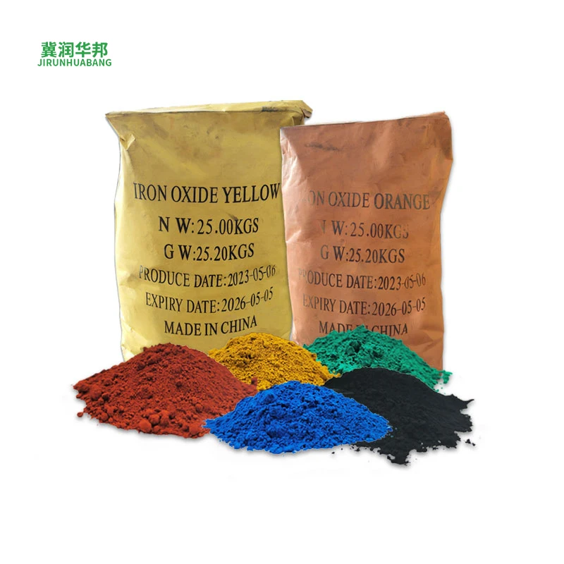 Synthetic Green Iron Oxide Red Pigment Paint Dust 25kg Bag Black Color Pigments Powder for Paints Art Coatings