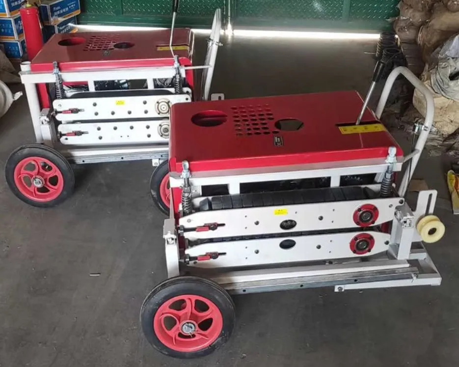 cable push puller machine ducting Fiber Cable Traction Machine electronic fiber optic cable pullers tractor