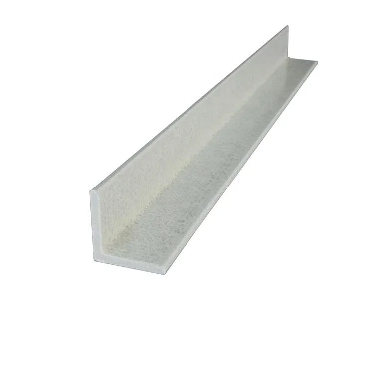 Wholesale High Strength Fiberglass L shaped Angle Bar FRP Angle Support Beam