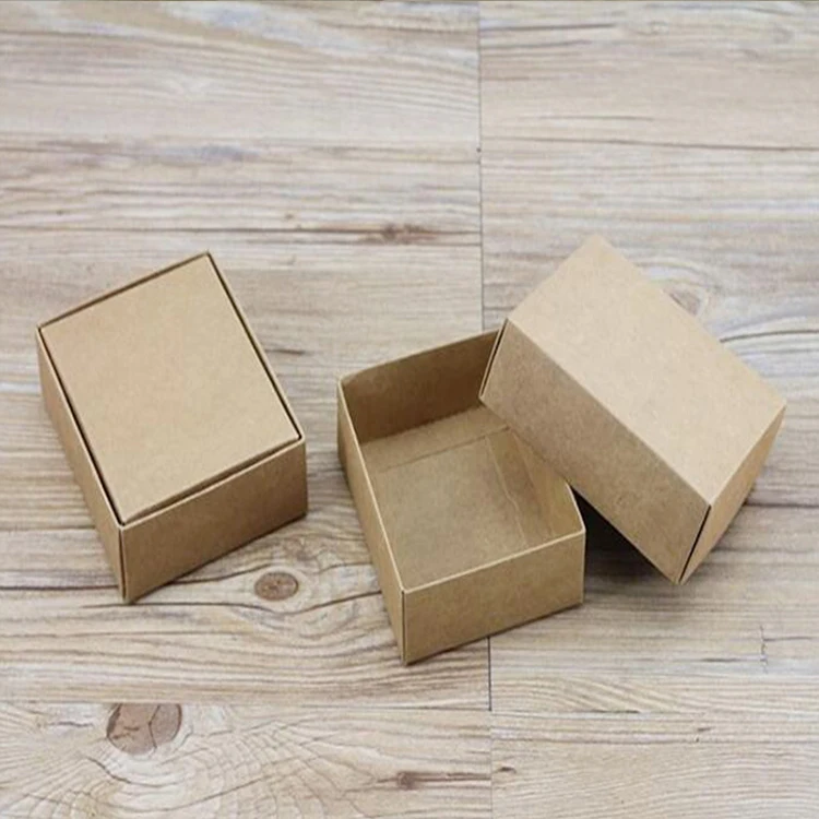 2020 factory custom logo cheap ivory paper packaging gift cake food packaging craft kraft paper drawer box