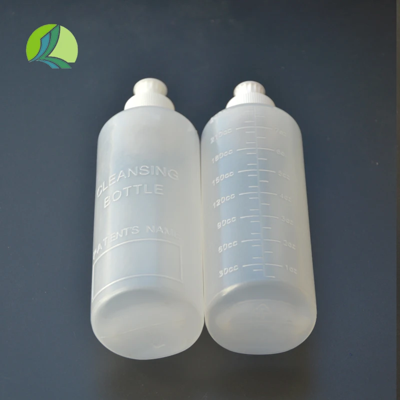 Pharmaceutical 8oz 240ml LDPE Plastic Perineal Cleansing Irrigation Squeeze Baby Peri Wash Cleansing Bottle for Postpartum