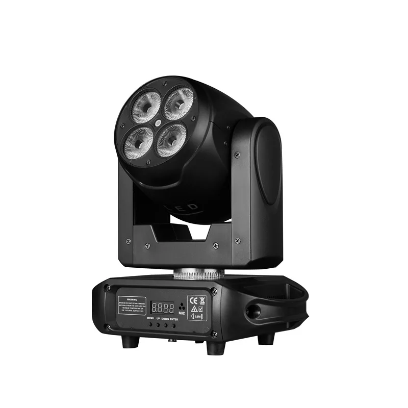 Moving Head Stage Light For Night Club Mini Led Spot Stage Light With Led Ring Beam Light For Dj Disco