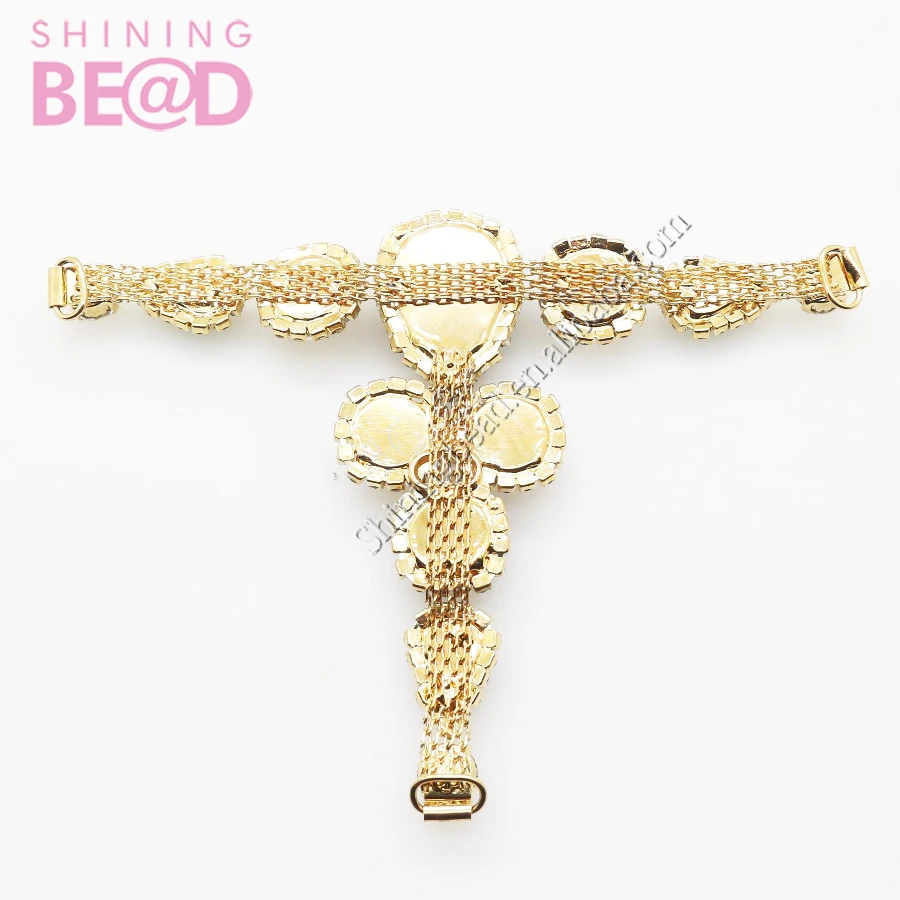 Rhinestone Connector For Swimming Wear Bikini Connector Headband Connector Shoe Buckle