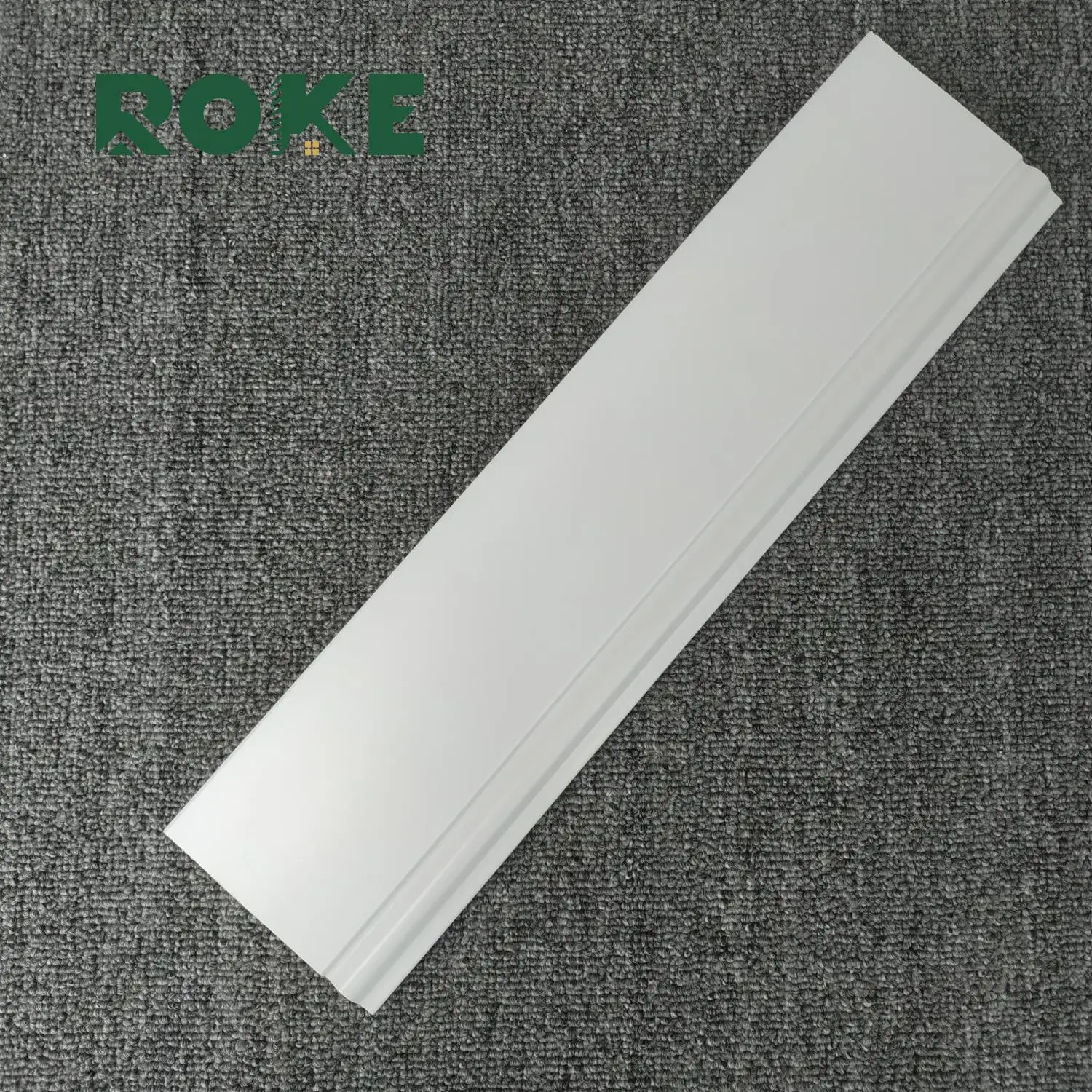 ROKE Factory Leading Manufacturers Skirting Board Protection Baseboard Flexible Tile Trim Modern Skirting Profiles Hot Sale