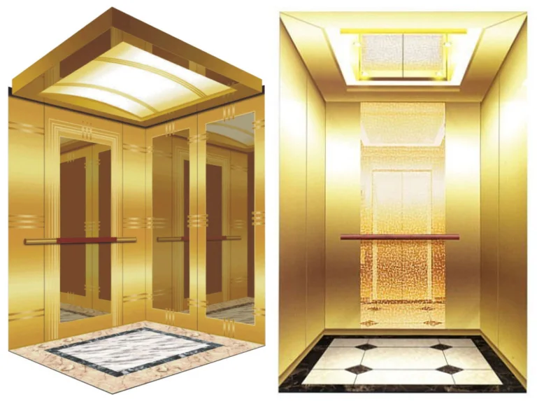 CE/EAC Certificate 10 person 800KG stainless steel construction passenger lift