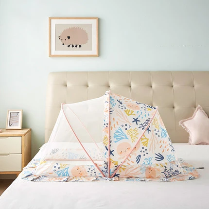 
KUB 2020 summer infant crib baby bed folding foldable portable baby mosquito net 