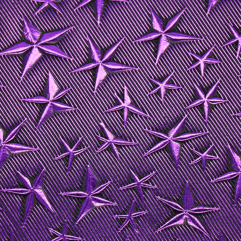 PU Embossed Metallic Leather PU cuero (Forro de los zapatos de cuero de la PU)