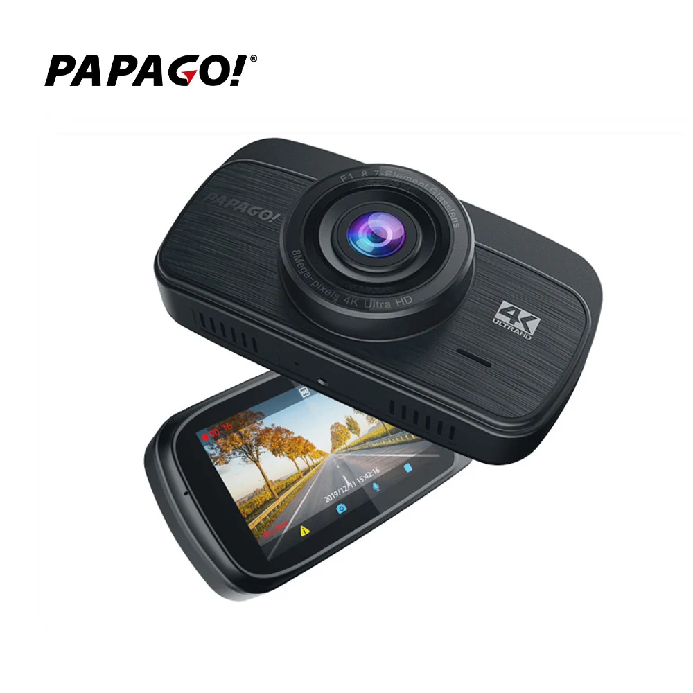 Design Popular PAPAGO D5 Dash Cam Real 4K UHD Wifi Car DVR Dash Cam 3.0 Inch