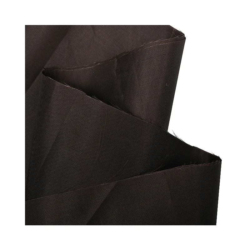 New Style Factory 100% Polyester 190T Taffeta Fabric 60gsm Garment Lining Use