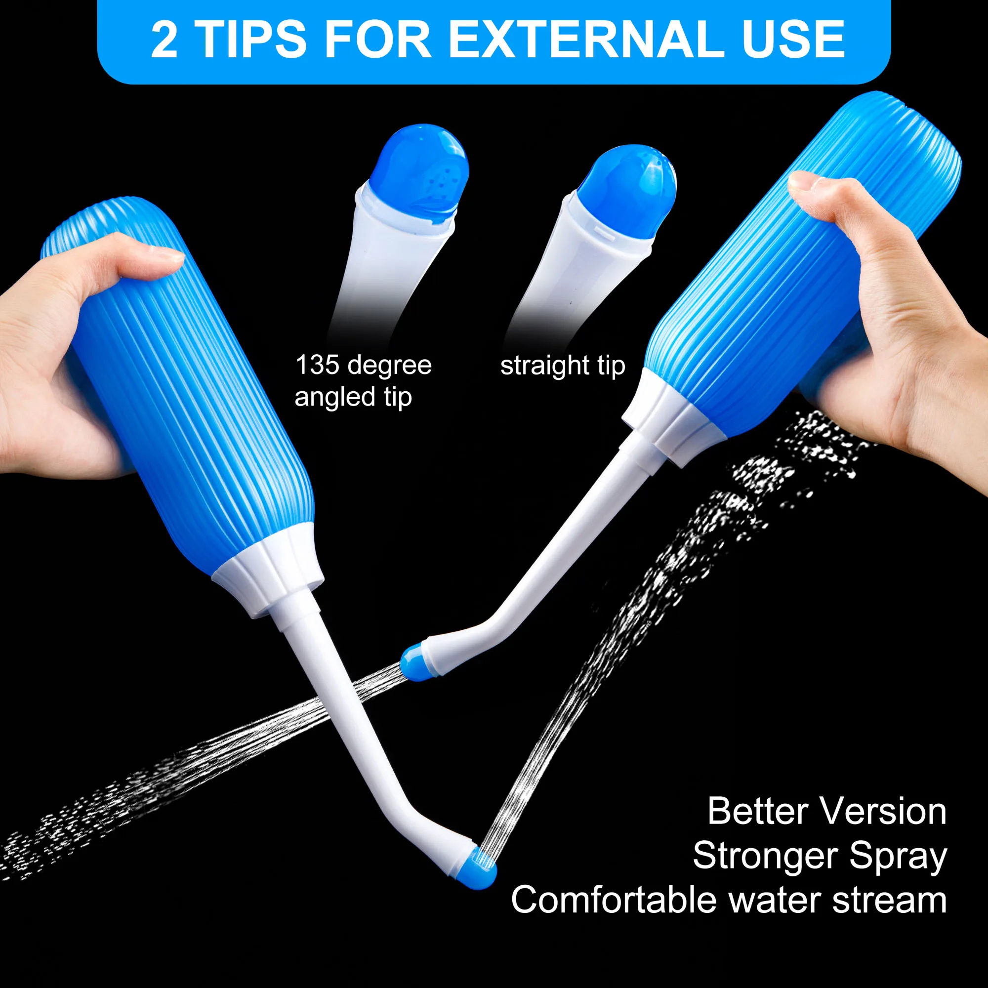 Hot Sale 500ML Portable Bidet for Travel  peri bottle For Personal Hygiene Sanitary