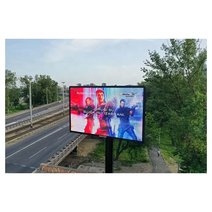 LED sign board advertising outdoor led screen digital signage display full color building display led outdoor screen