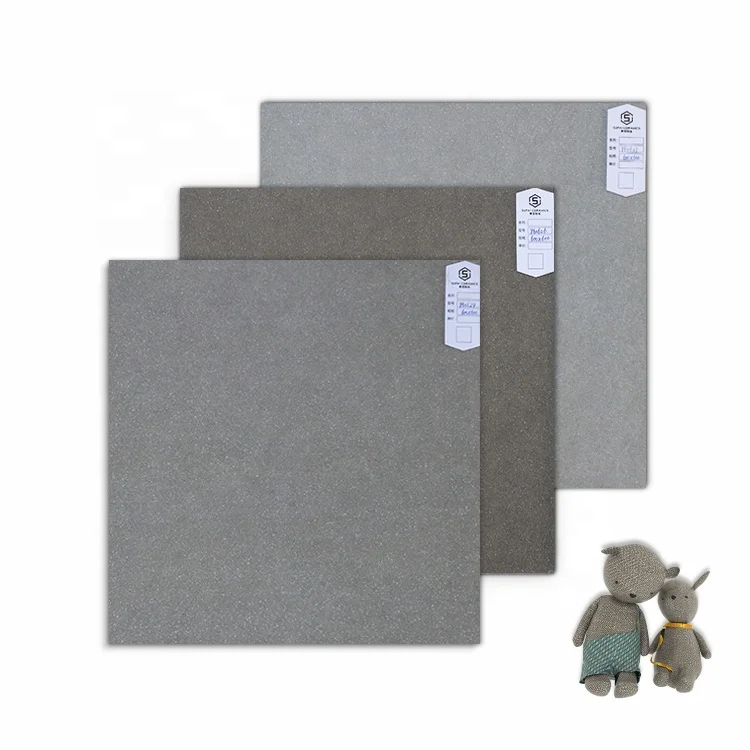 Ceramic Floor Tiles Dark Grey Rustic Bathroom Porcelain Tiles