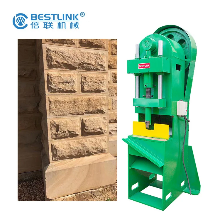 Electric Stone Pitching Machine for Lopping the Slate, Sandstone Marble Slabs Into Rustic Finish