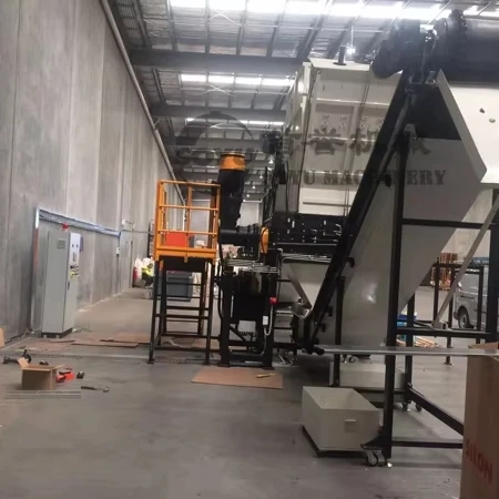 New Used ABS Plastic Shredder for Refrigerator Recycling Plant Core Components Include Motor Engine Pump Bearing Film Crusher