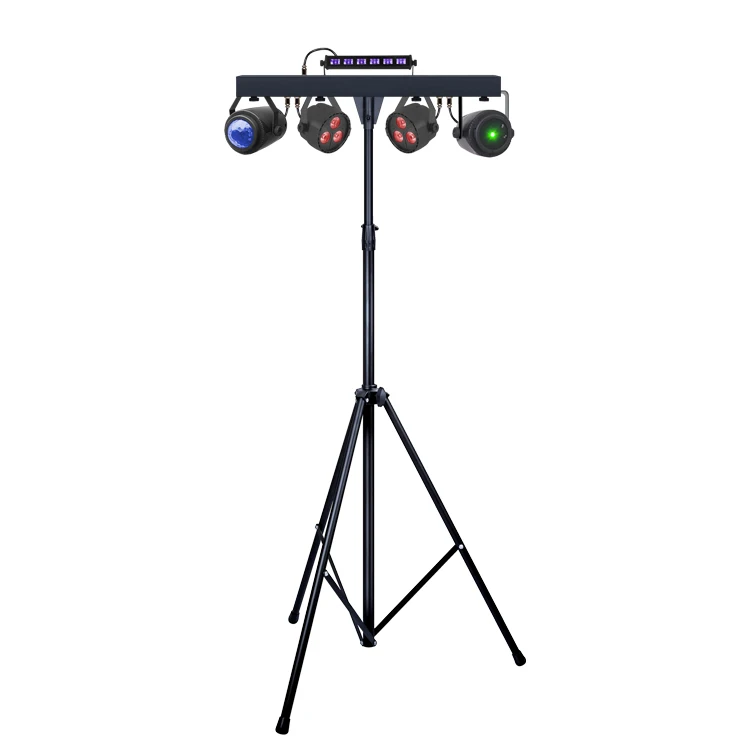 
NEW DMX512 Multifunction Strobe BALL LED Par Laser LED Stage Disco Lighting 