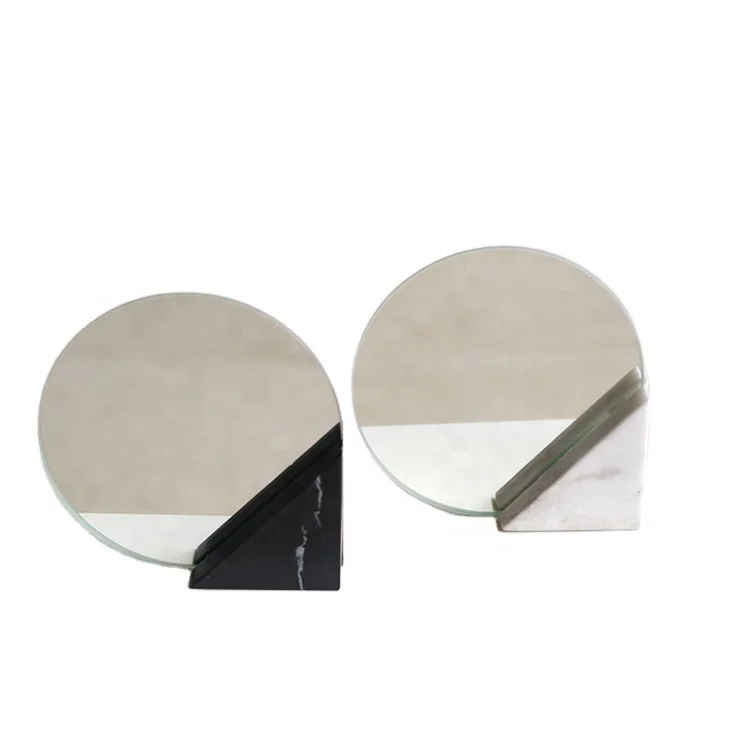 
European contracted bedroom dresser room decoration marble metal furnishing articles 