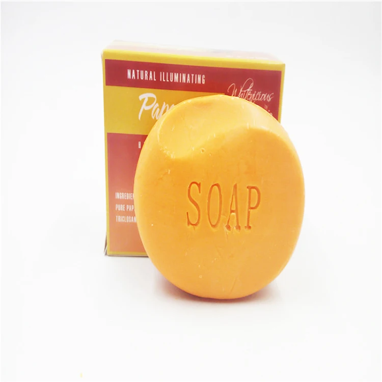 Logo printed 100g irish spring soap feuilles de savon