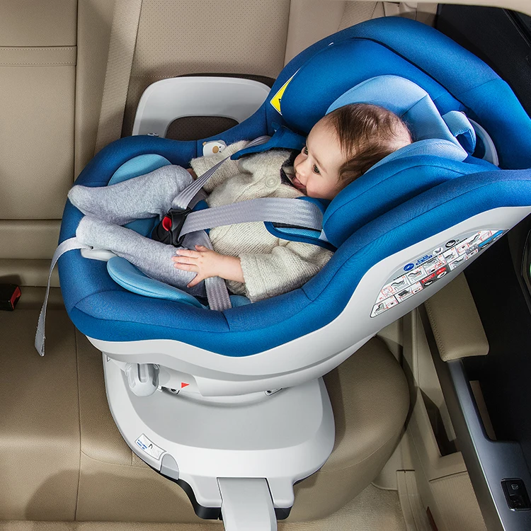 High Quality Ece R44/04 Group 0+1 I-Size Back Booster Kids Bumper Child Baby Shield Safety Car Seat With Alarming System