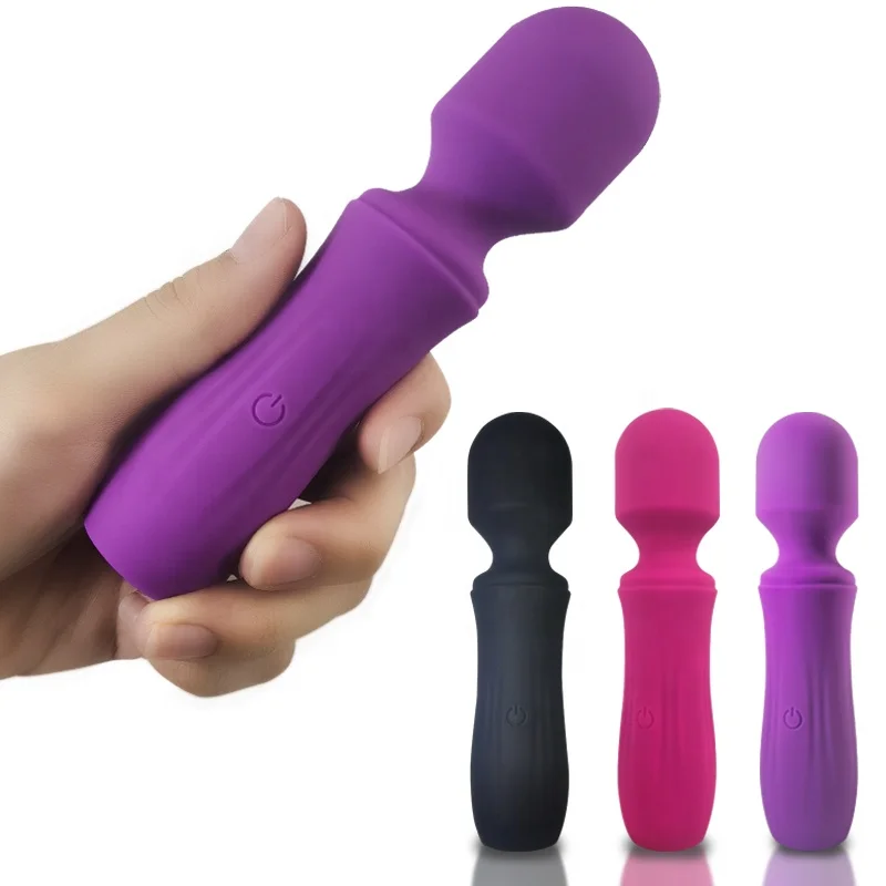 YUMY USB Rechargeable Powerful 10 Modes G Spot Stimulator Wand Vibrator Sex Toy Masturbation Vibrators Sex Toys For Woman