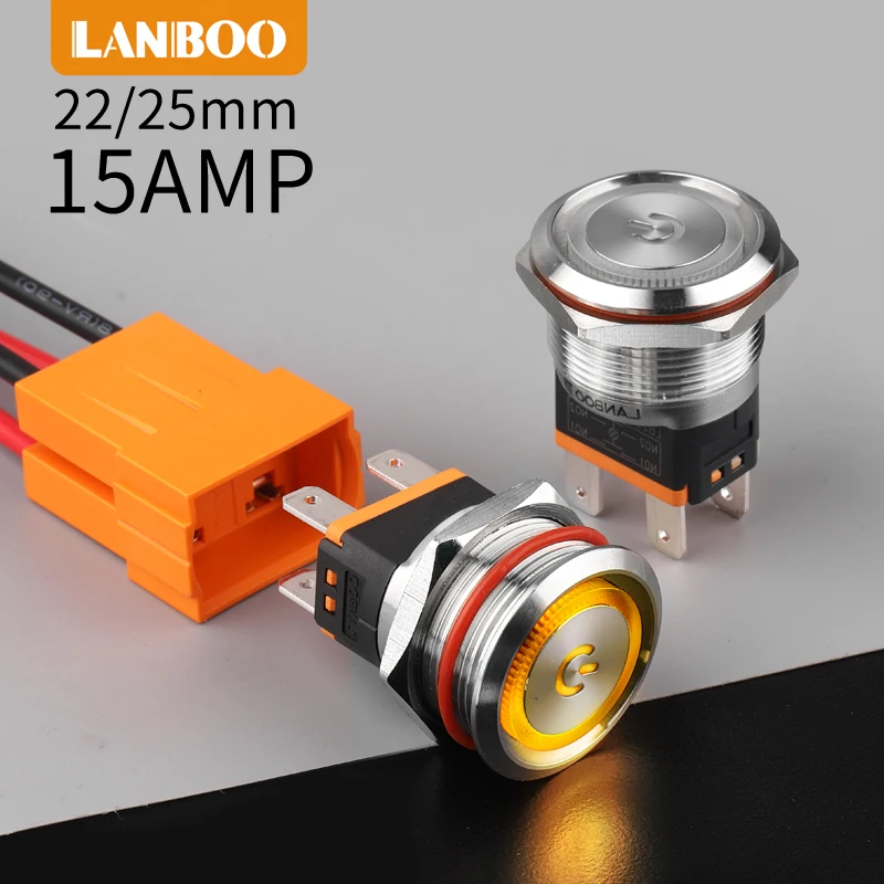 Лучший пьезоэлектрический переключатель 22 мм 1NO1NC, мгновенный пьезоэлектрический переключатель, сенсорный переключатель