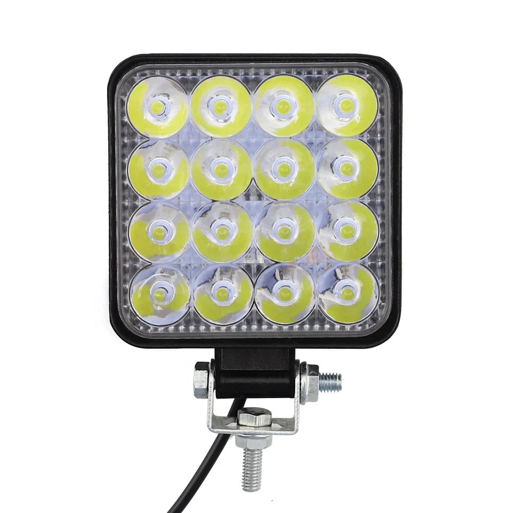 
Waterproof Car led light for trucks autos tractors three Light color optional car work led 