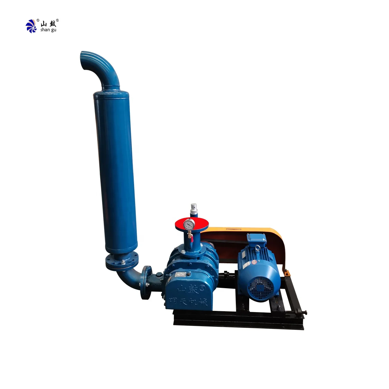 ShanGu hot sale  industrial roots vacuum blower for port discharge high pressure vacuum pump