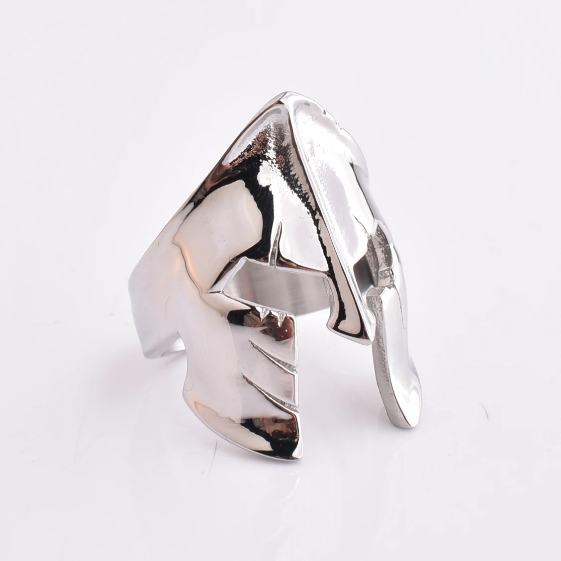 Latest Design Hot Sale Men Women Jewelry Silver Plated Geometric Ring Stainless Steel Finger Silver Rings