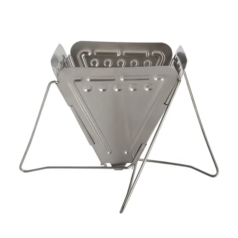 Stainless Steel Split Folding Drip Bag tool Coffee filter