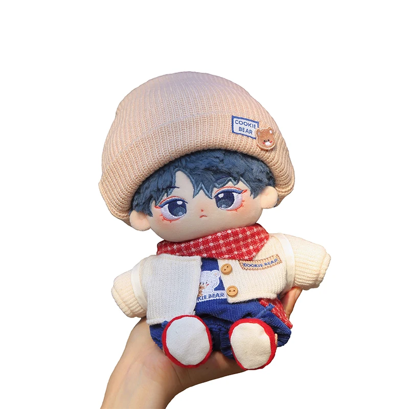 Новые модные красивые стоячие маленькие плюшевые куклы на заказ корейские звезды Kpop плюшевая кукла-идол