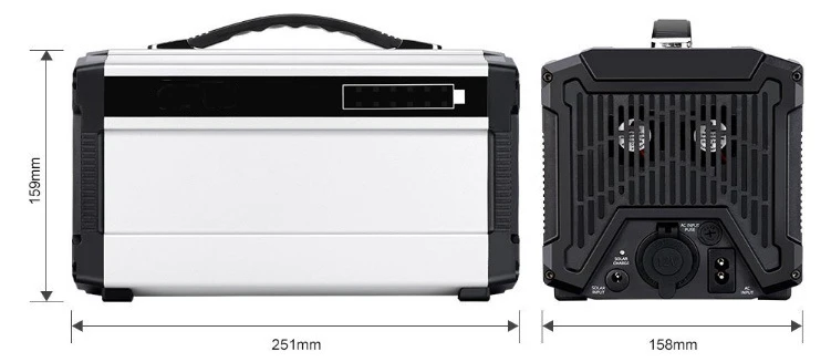 500w 120000mAh portable power bank station generator 110V 220V  for home application outdoor camping travelling emergency use