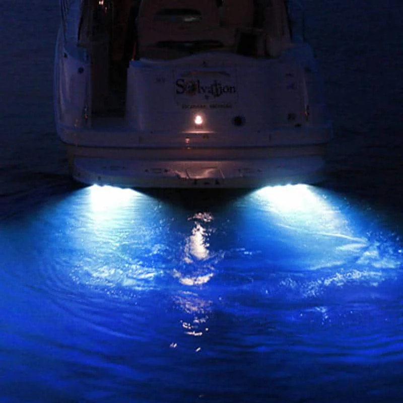 Super Bright Underwater Lighting Boats Yachts Ships Docks Use DC12V DC24V 300W RGB LED Underwater Lights