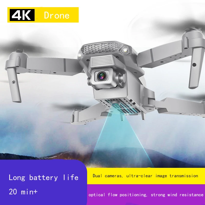  Новинка 2021 года Радиоуправляемый Профессиональный Квадрокоптер 4k Hd с воздушной