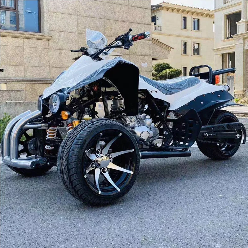 Adult  ATV Powerful Three-wheeled ATV 200CC Electric Start Inverted tricycle ATV