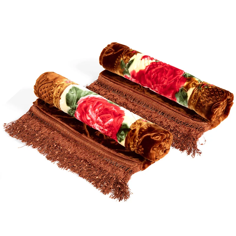 
Hot Selling Discount Polyester Blanket Stock Lot 4.5kg 2ply 200x240cm Winter Raschel Mink Blanket 