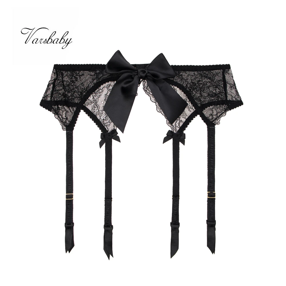Varsbaby Sexy Lace Mesh Garter Stockings Sexy Seduction Mature Lady