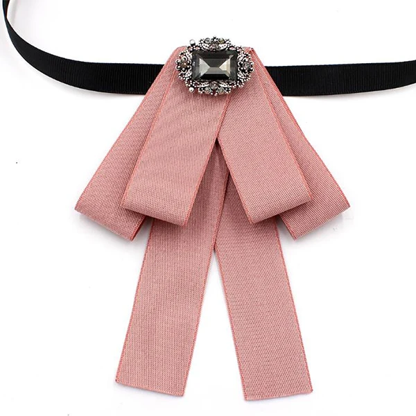 Fashion Custom Red Ribbon Pretty Bowtie for Party and Wedding