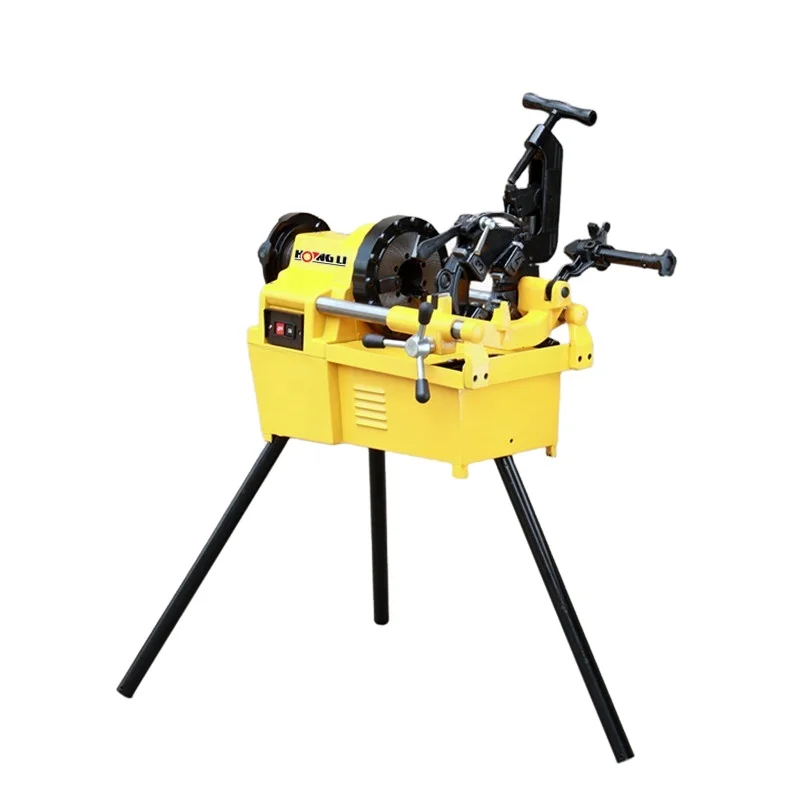 Power Pipe Nipple Threading Machine Die Head  For  2 Inch Steel Pipe