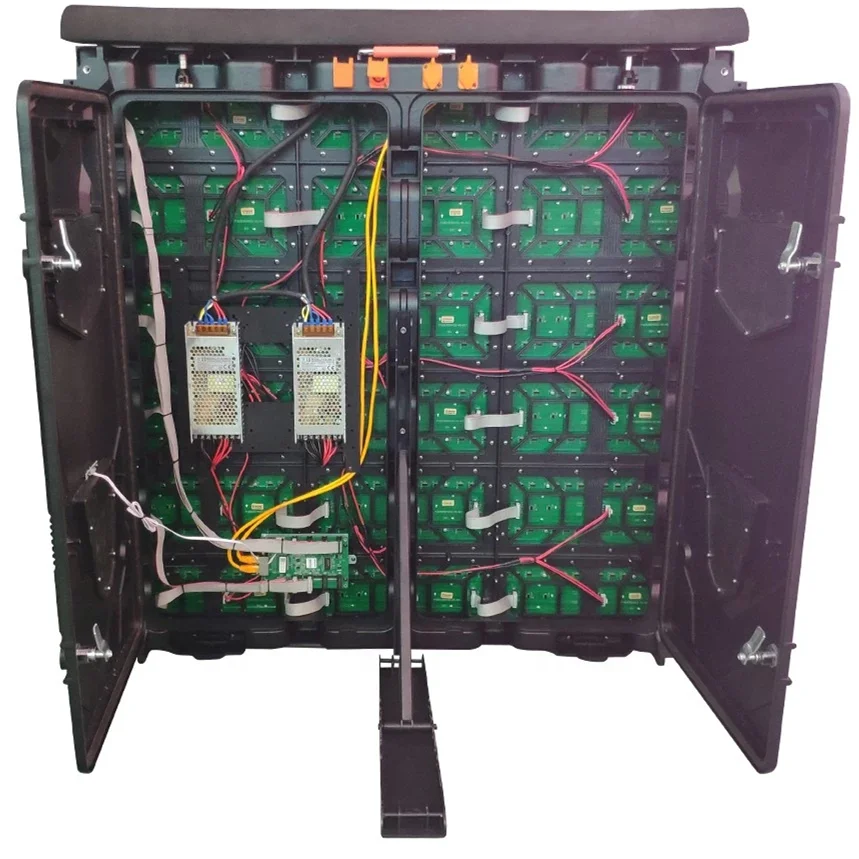 Die-casting aluminum p10 outdoor smd 4k video rental led screen perimeter led cabinet