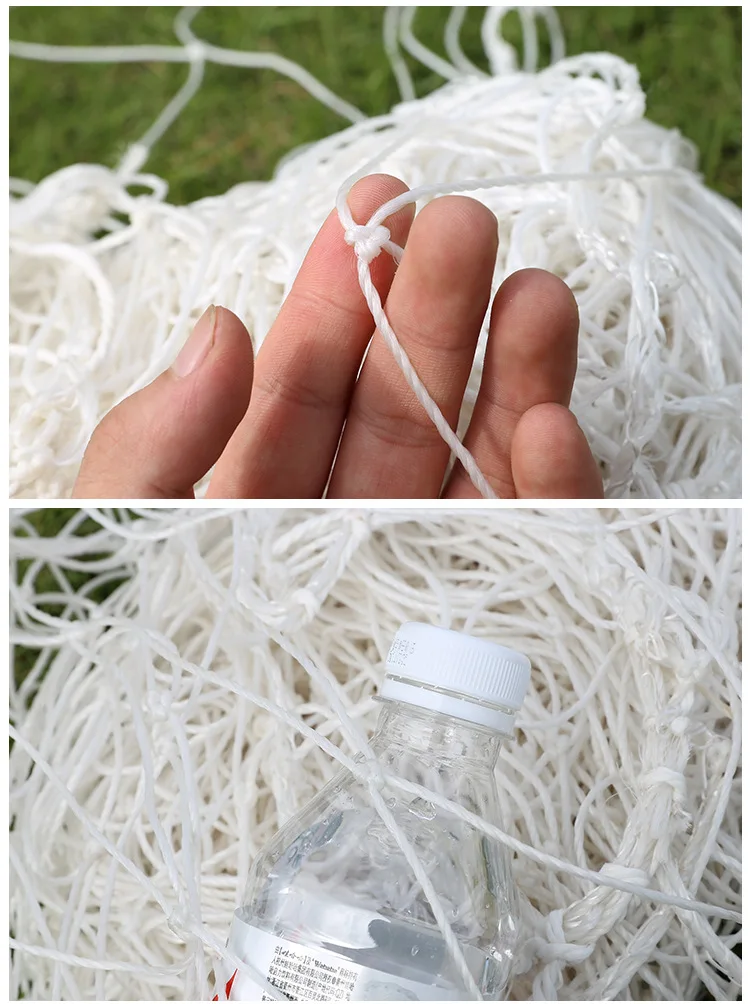 Guangzhou factory direct 11 players soccer ball goal  sell custom your own logo football net match for net for sale