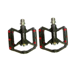 Litepro Folding Bicycle 3 Bearing Titanium Axle Pedal Mountain Bike Carbon Fiber Pedals 178g