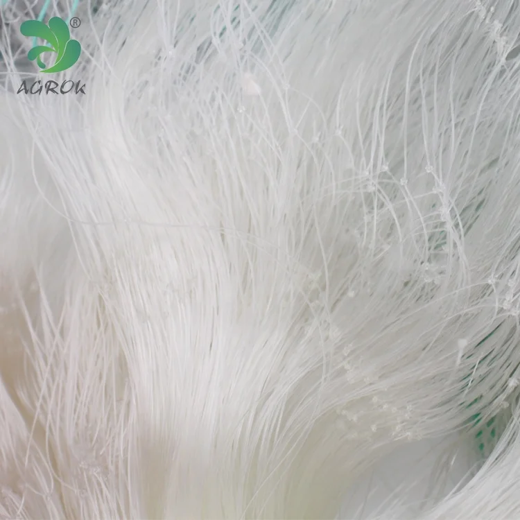 Hot sale 1 Layer/3 Layers Nylon Mono Gill Net fishing Net with Foam Float and Lead Button Sinker