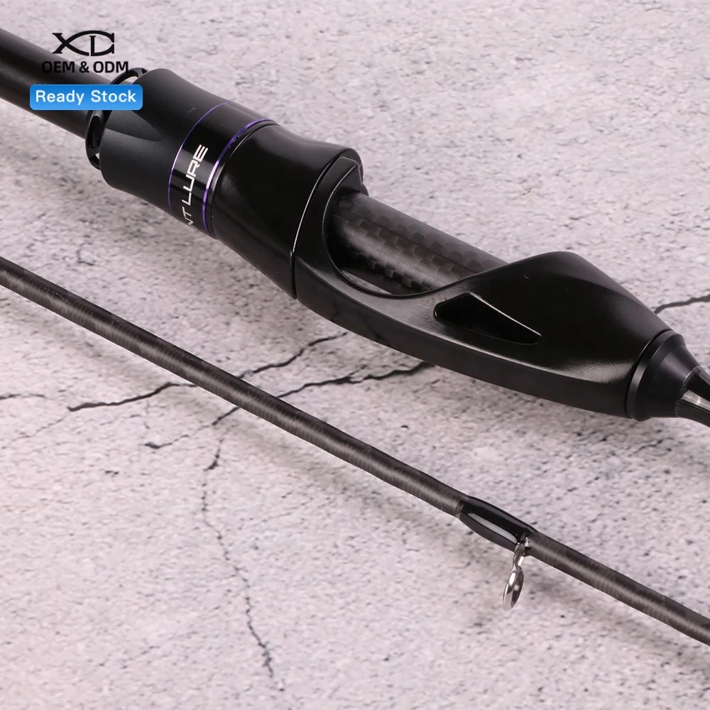 XDL  factory 180cm 5.91ft 2 section Toray 30T+36T carbon fiber ultra light trout rod travel spinning ultralight fishing rods