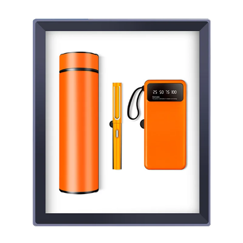 Hot Selling New Year Neck Massage Vacuum Flask Luxury Promotional Vip Business Corporate Gift Set