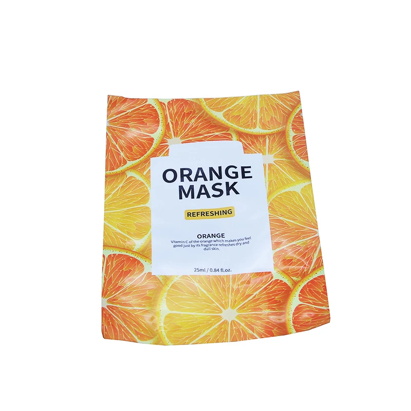 
private label organic skin care custom face ma-sk sheet fruit ma-sks repair moisturize gentle emollient facial ma-sk 