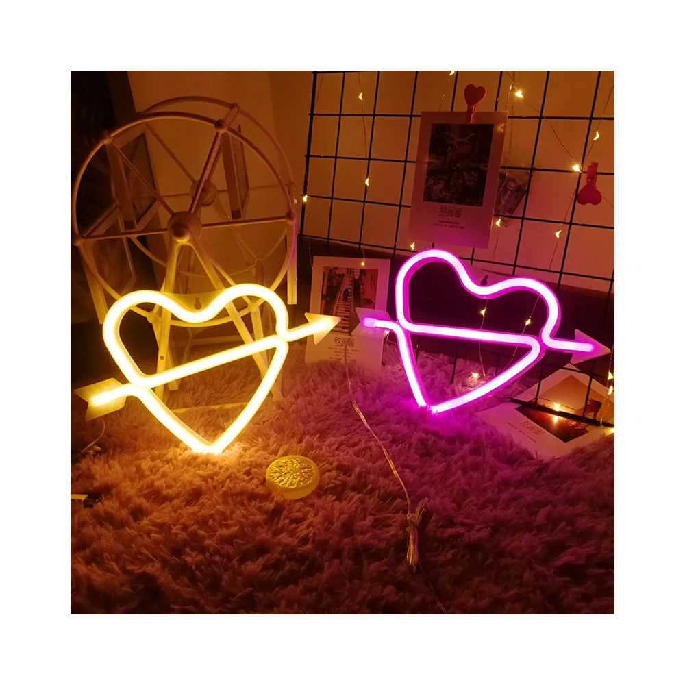 GIGO Super bright love led neon light sign it was always you wedding neon sign love letter neon sign