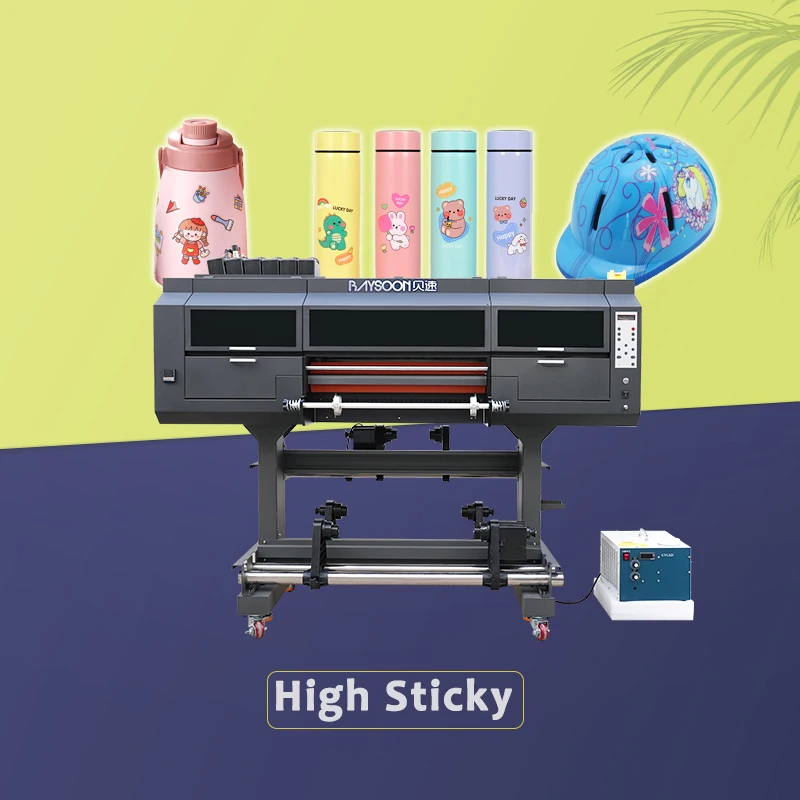 Uv dtf for Cup Wrap 16oz Designs Cartoon Sticker A3 Size 30 Mini Printer For Logo Easy Operate 12 Inches uv dtf