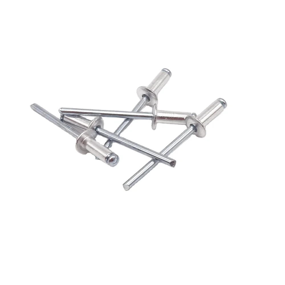 High Quality Pop Rivet Different Sizes Aluminium SS Stainless 304 Steel External Lock Structural Blind Rivet Open Type Rivets
