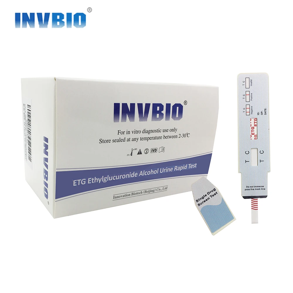 ETG test alcohol in urine alcohol test urine screening kit dip