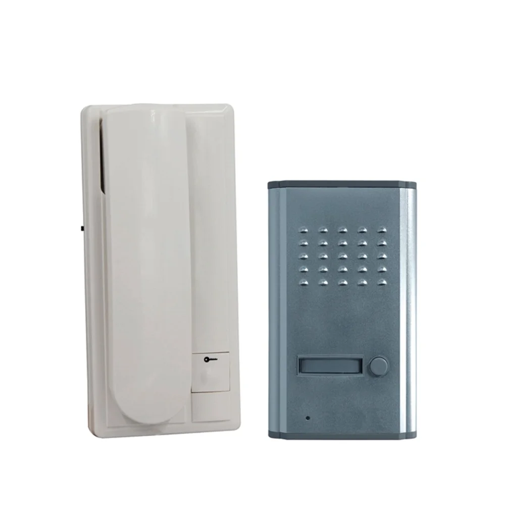 
Audio Intercom Villa System 2 Wire Audio Door Phone System Outdoor Station Support Name tag for Europe market 